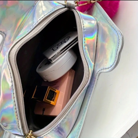Holographic Ice Cream Truck Crossbody Bag - Picture 7 of 8